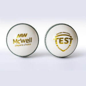 MW Test Leather ball White pack of 24 ball